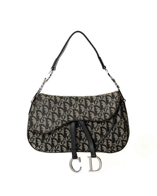 Christian Dior Double Flap Saddle Bag