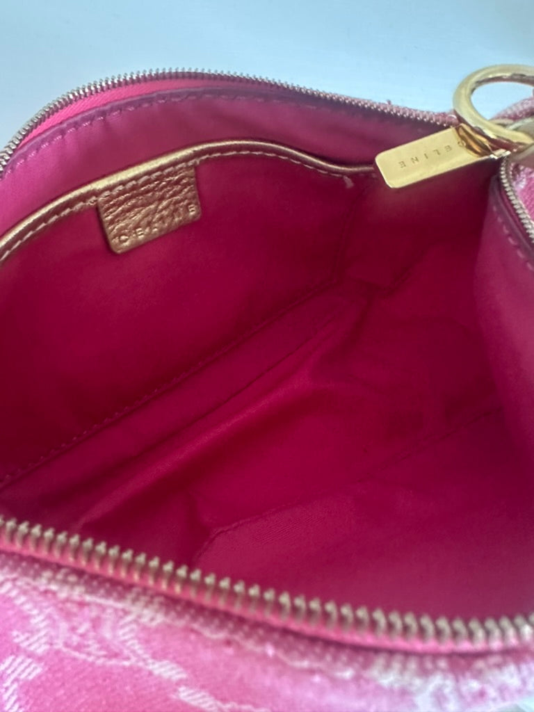 Celine Triomph Pink Shoulder Bag