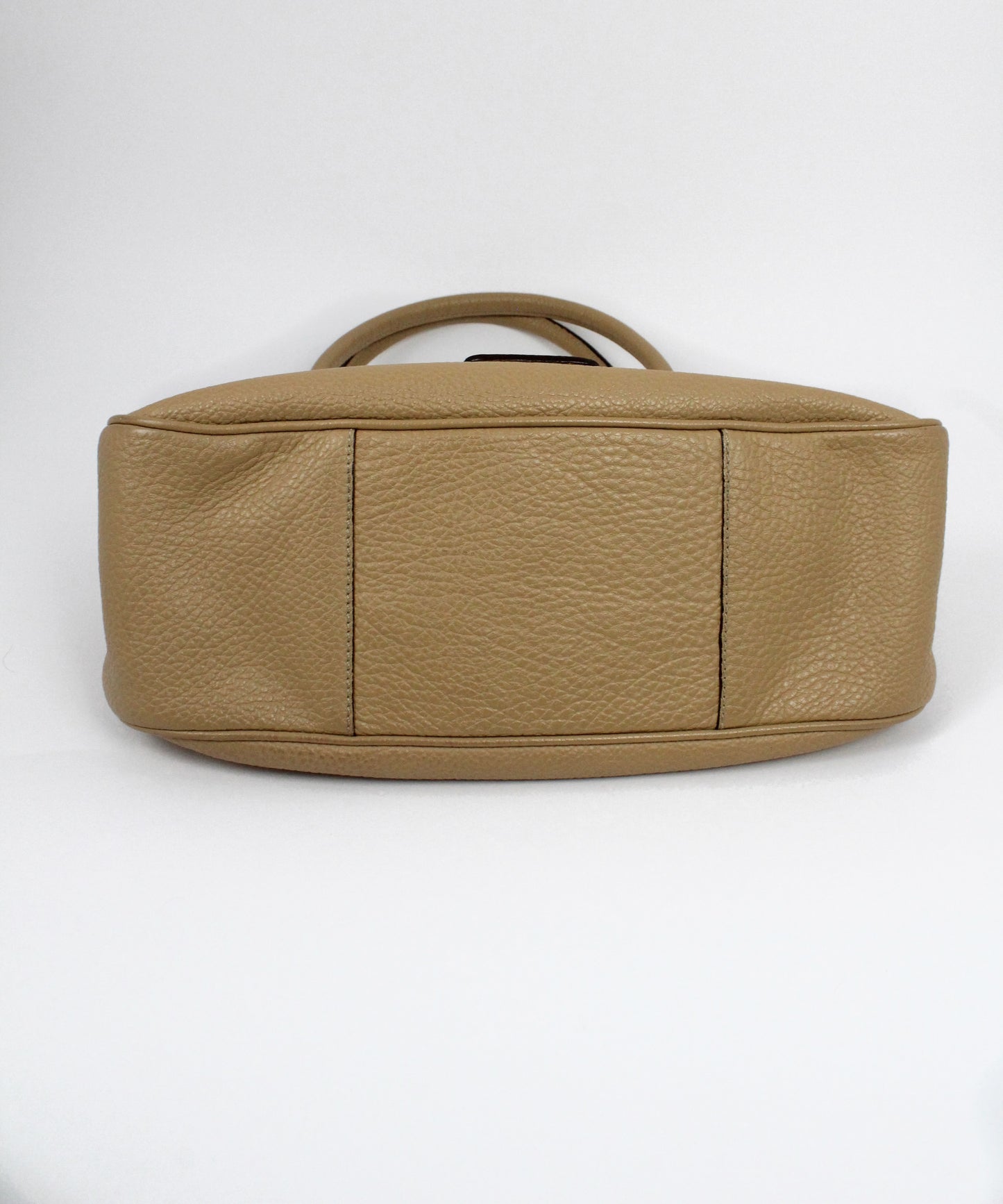 Prada Leather Moon Bag