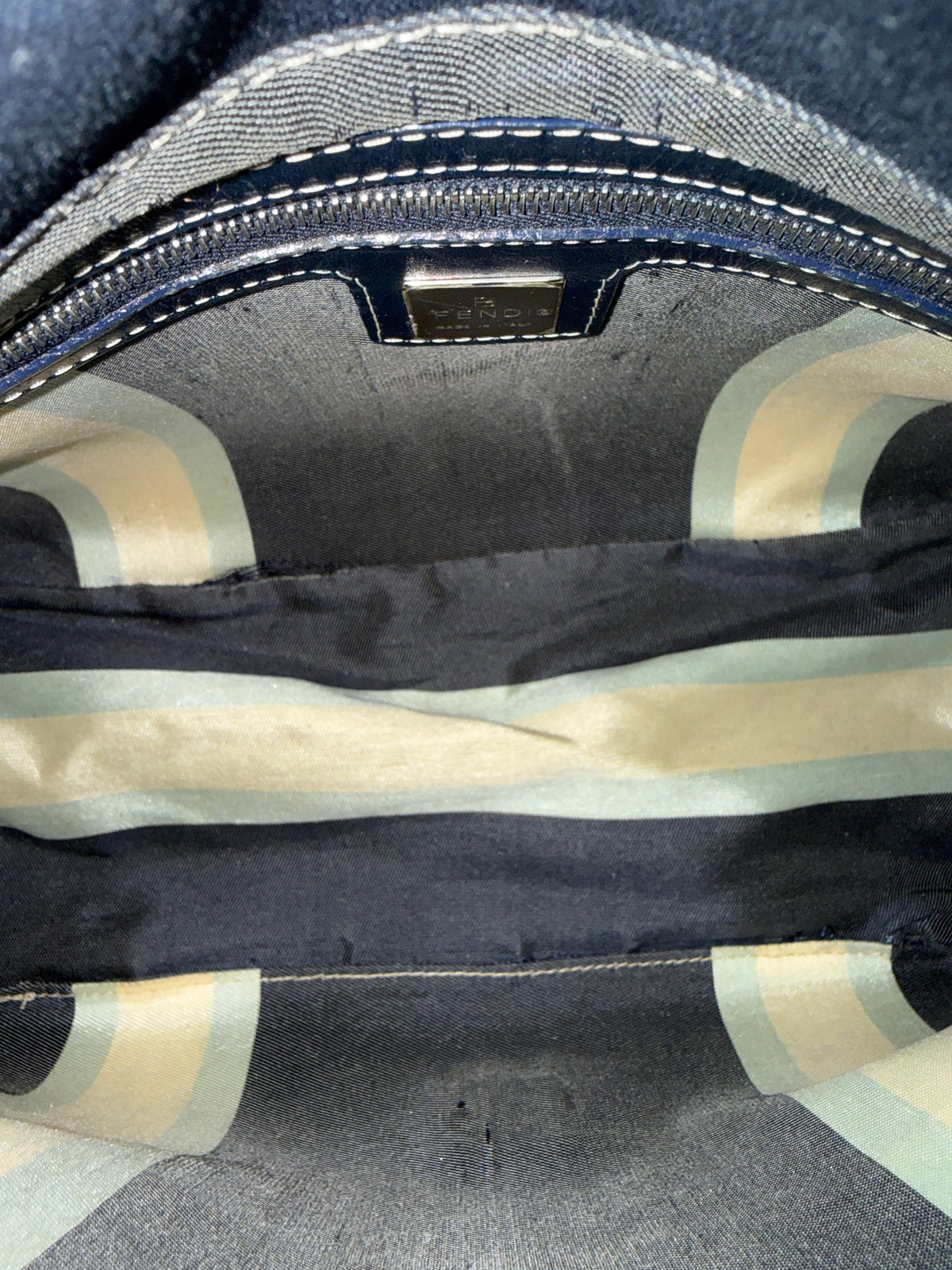 Fendi Denim Mamma Baguette