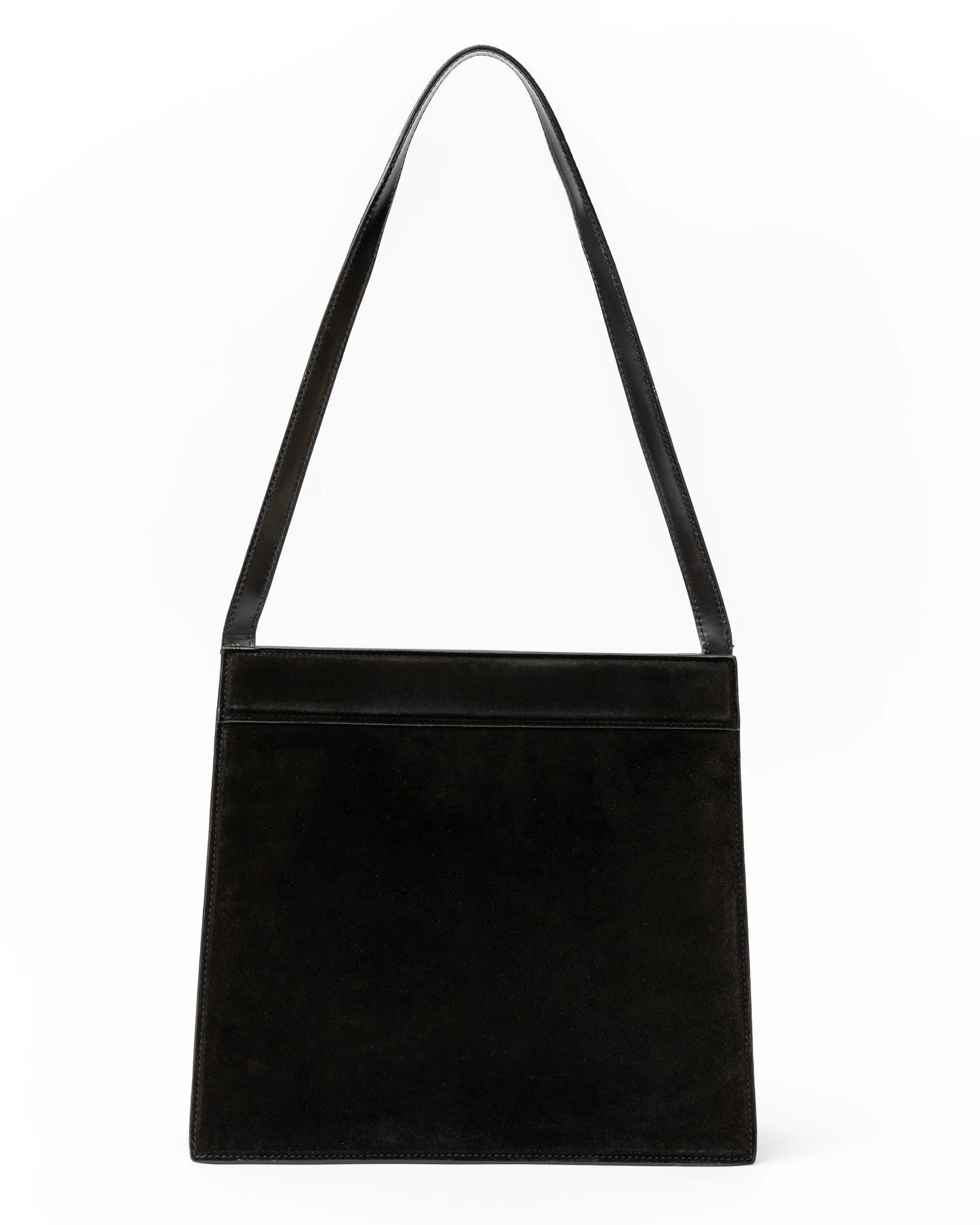 Gucci Black Suede Shoulder Bag