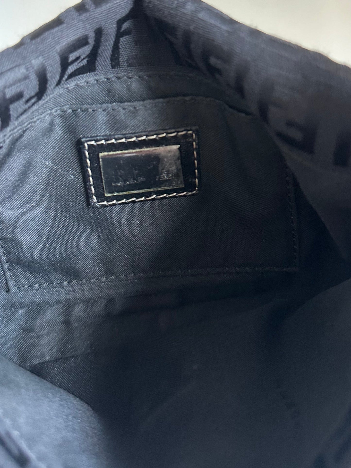 Fendi Zucchino Mini Baguette