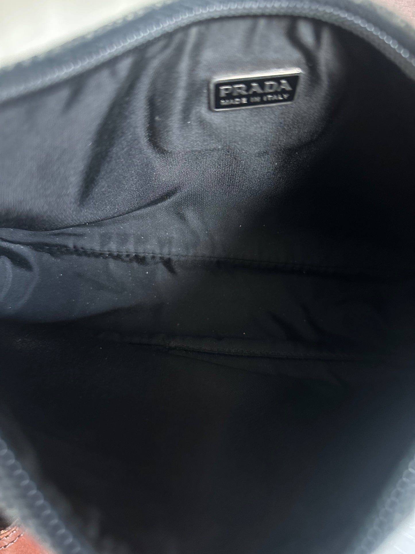 Prada Wool Shoulder Bag