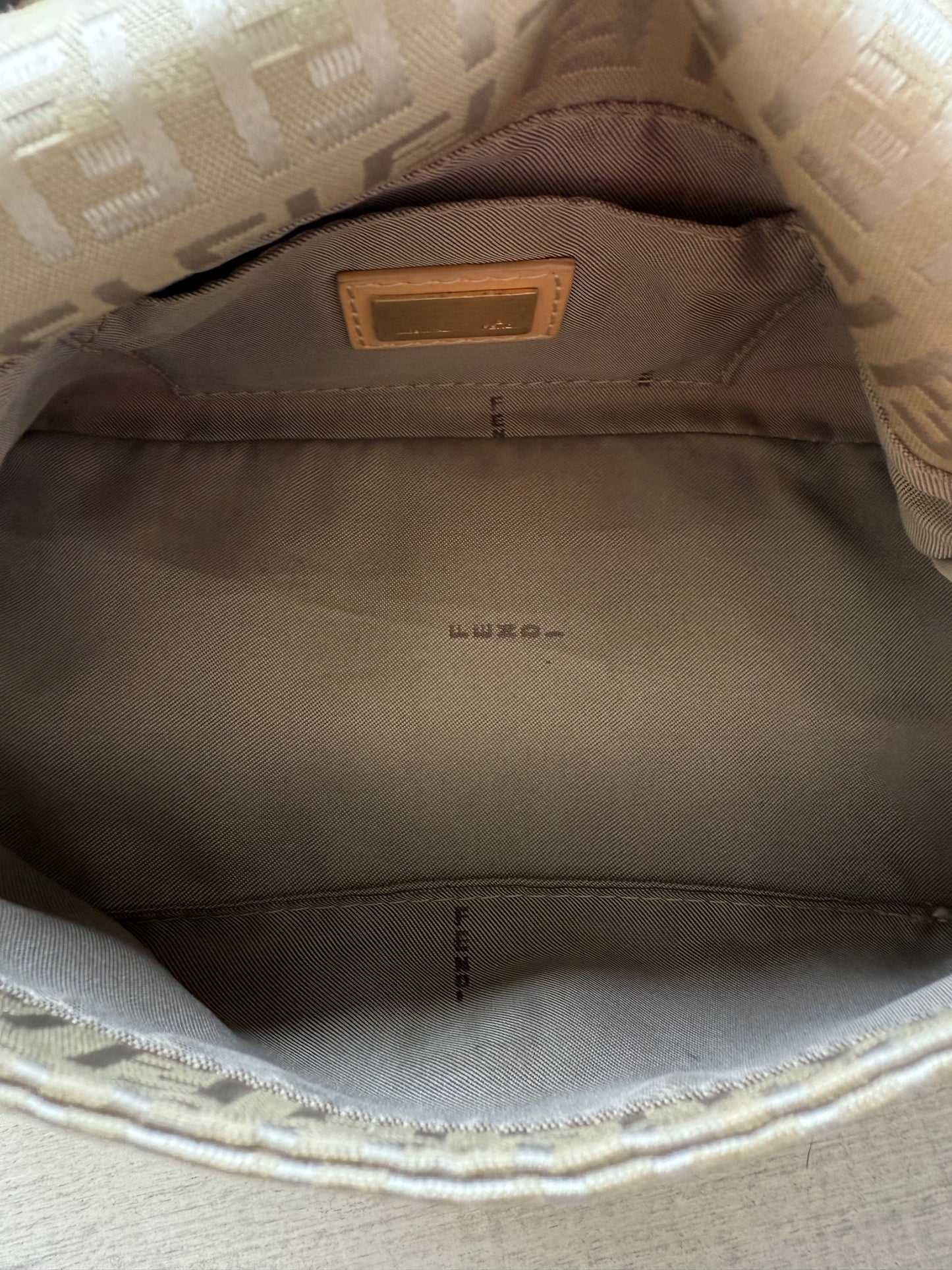 Fendi Mini Mamma Zucchino Baguette GHW