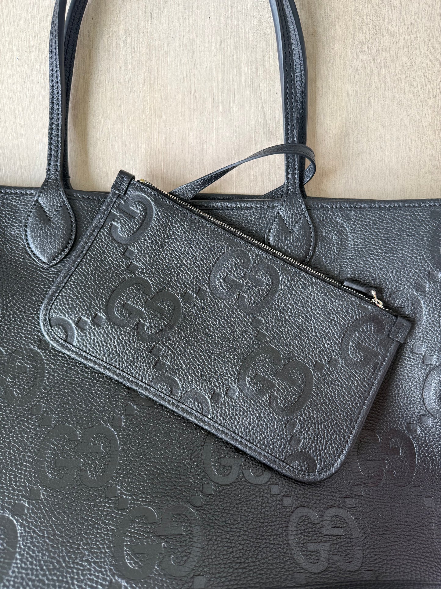Gucci Jumbo GG Monogram Large Tote