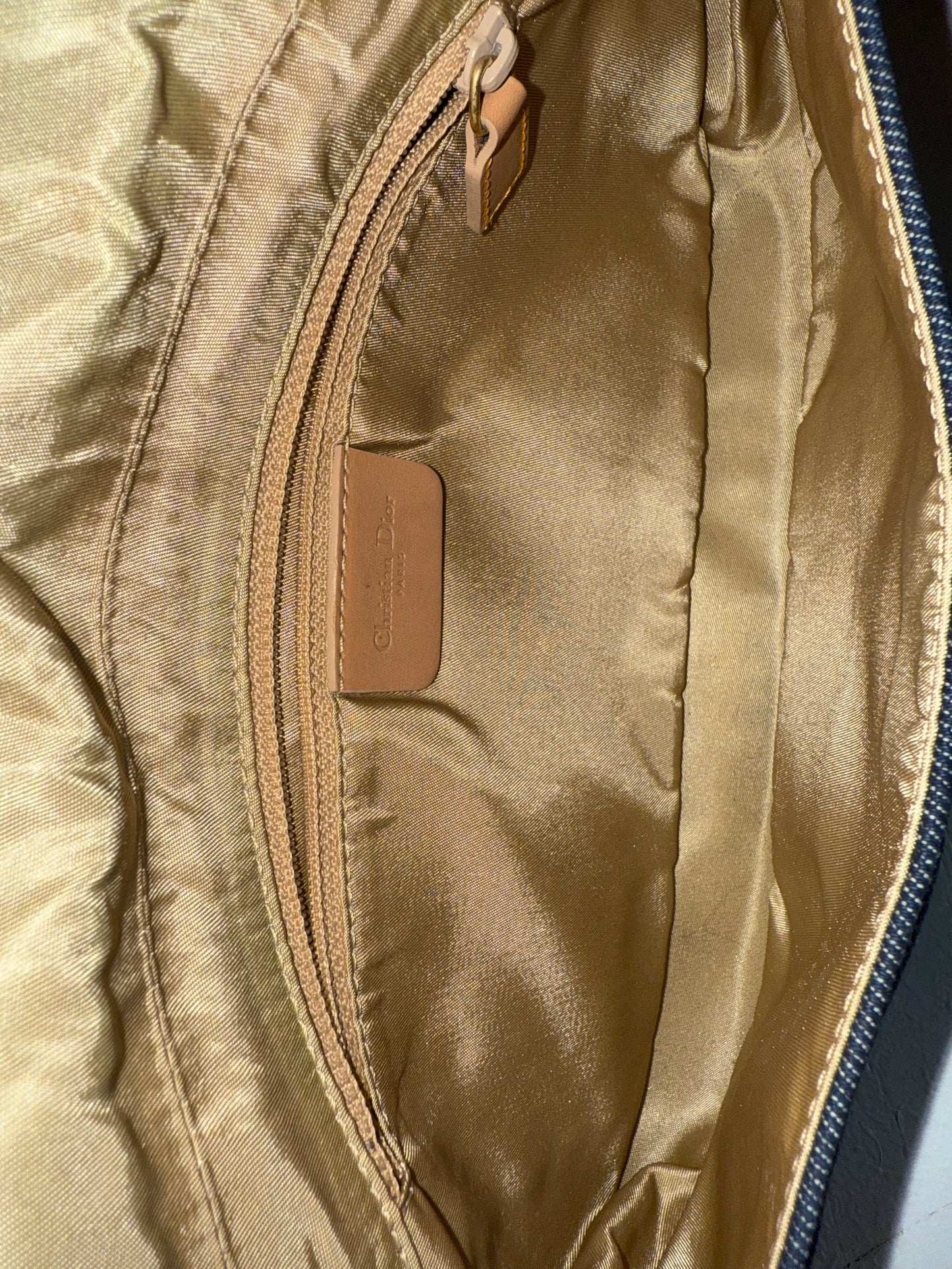 Christian Dior Denim Malice Shoulder Bag