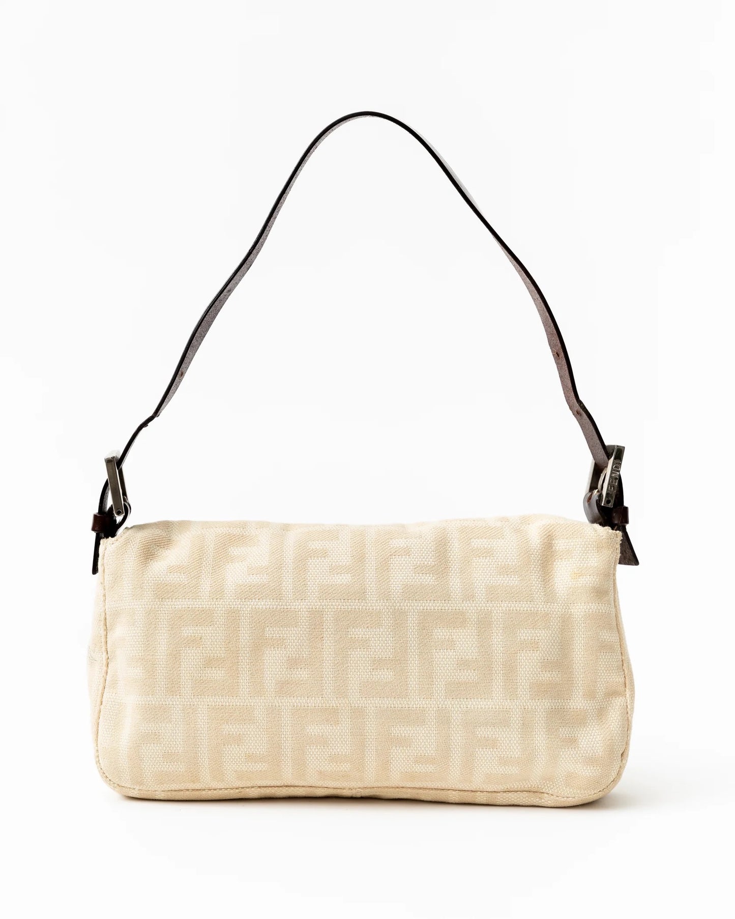 Fendi Zucca Cream Baguette