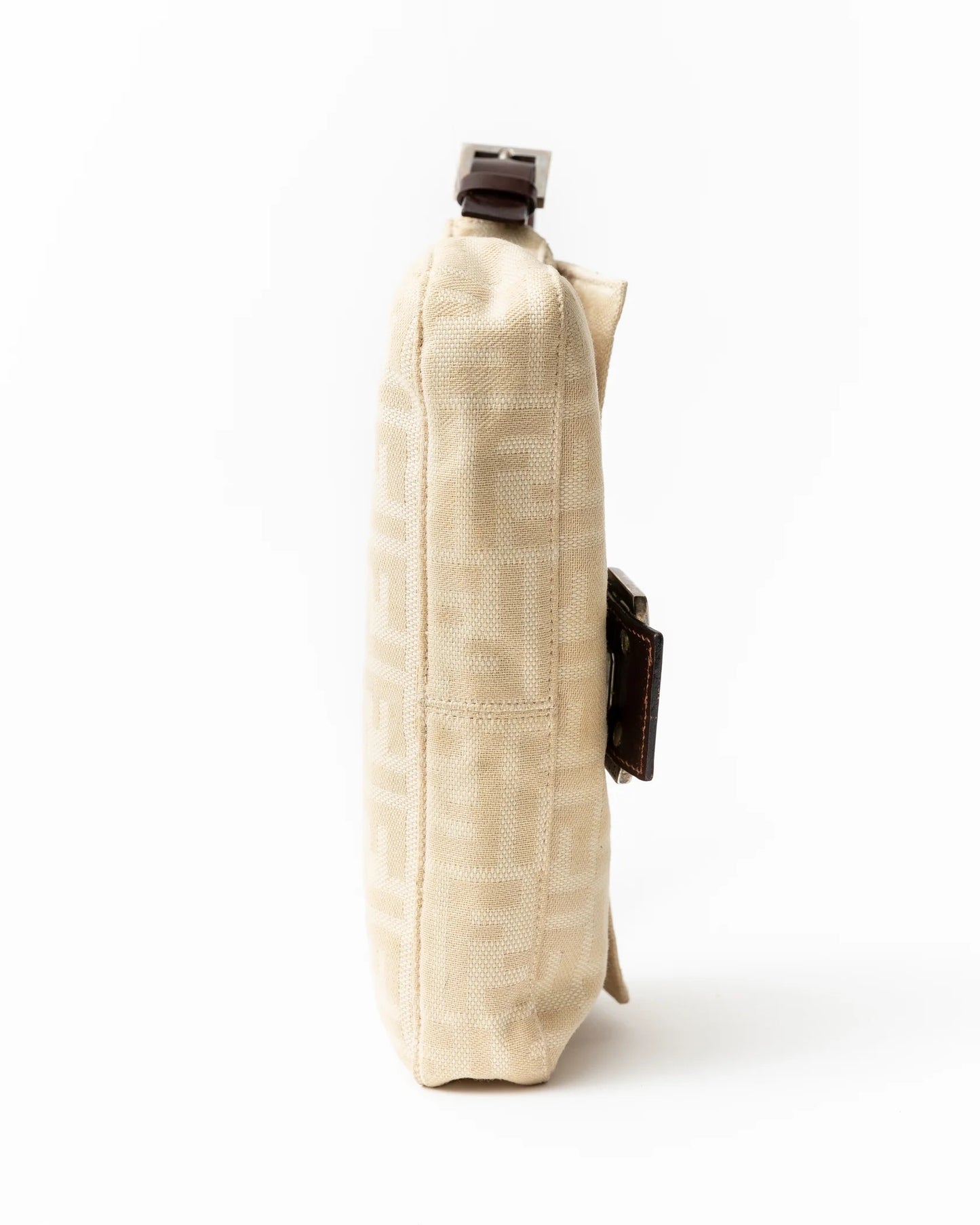 Fendi Zucca Cream Baguette