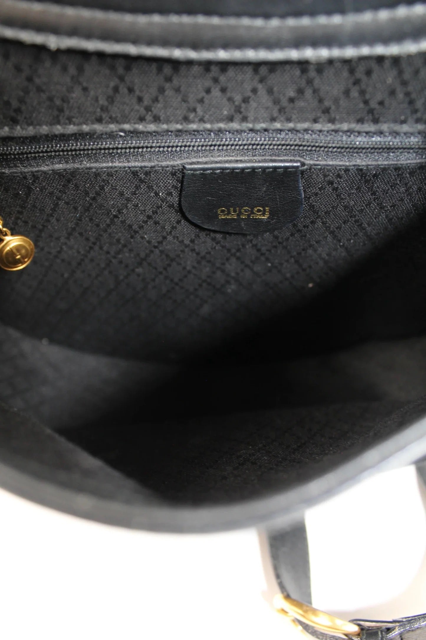 Gucci Horsebit Leather Slingback Bag