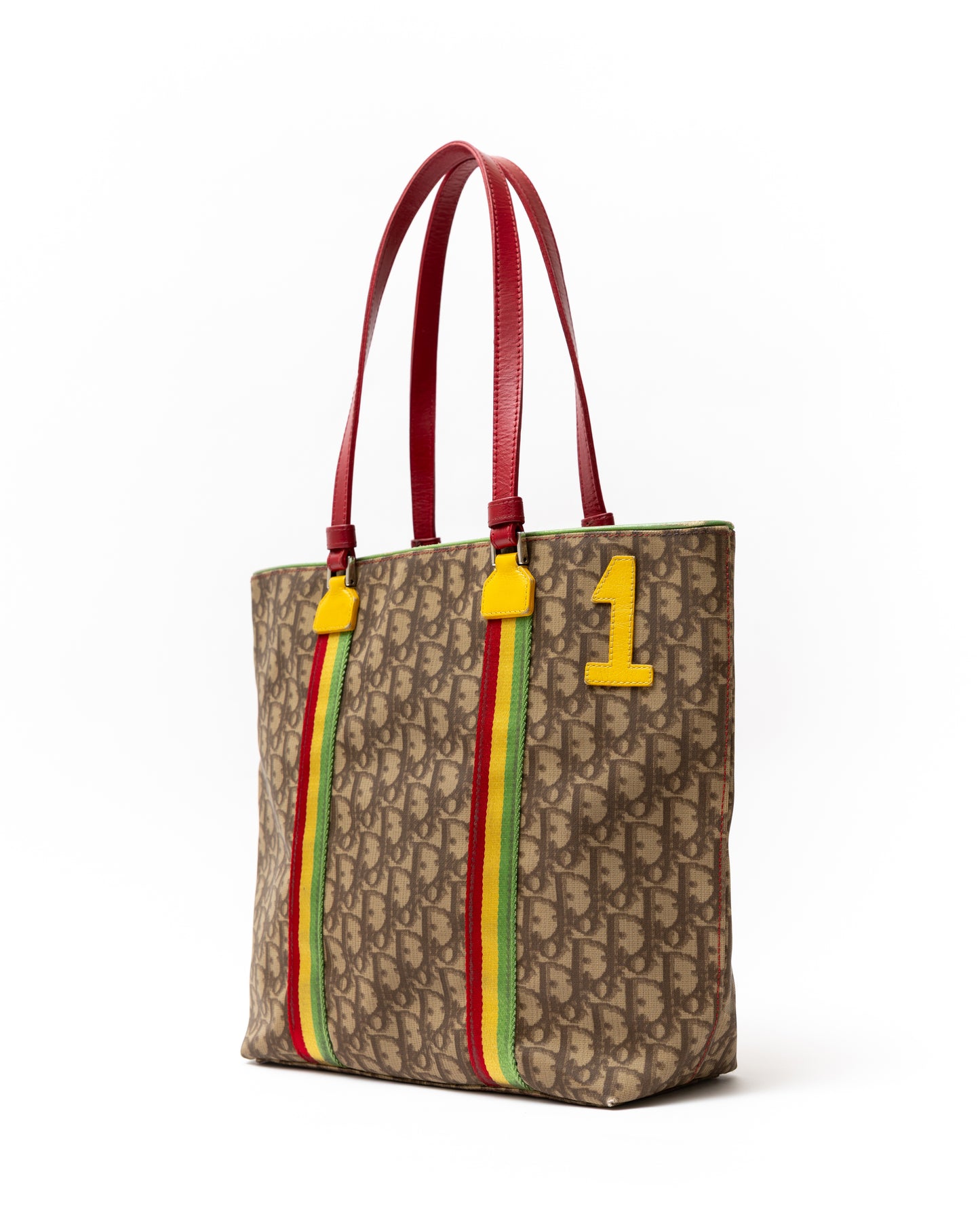 Christian Dior Rasta Monogram Tote Bag