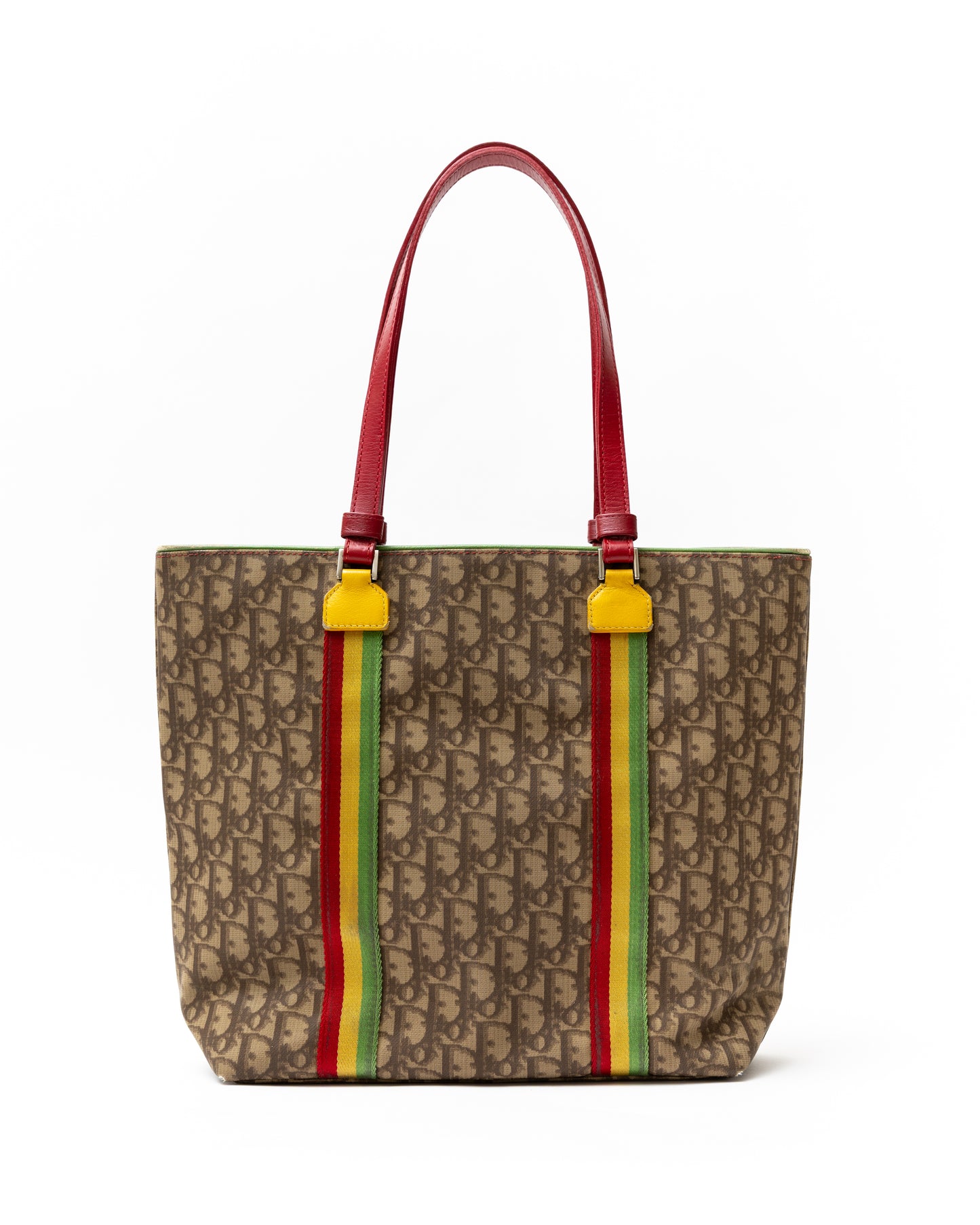 Christian Dior Rasta Monogram Tote Bag