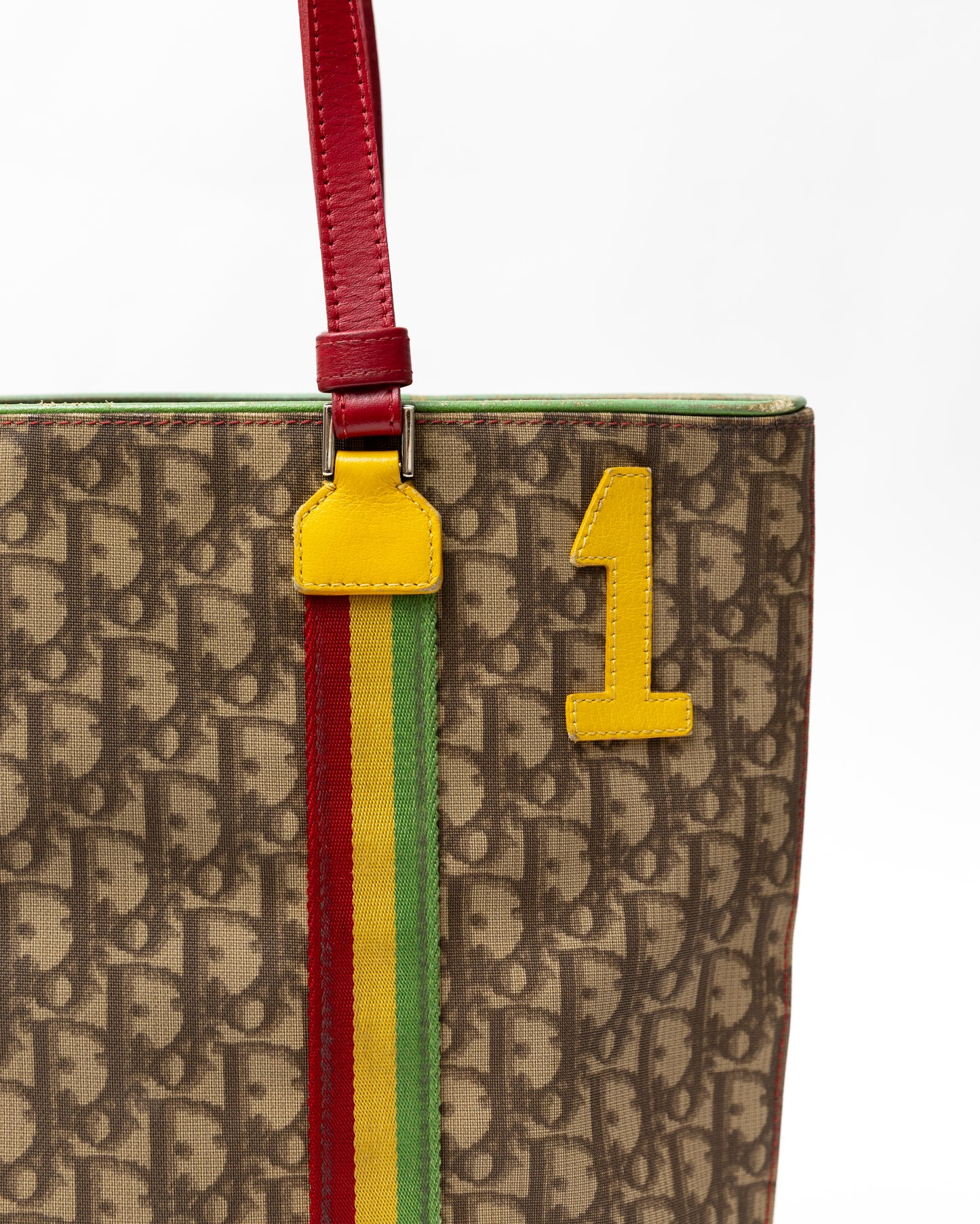 Christian Dior Rasta Monogram Tote Bag