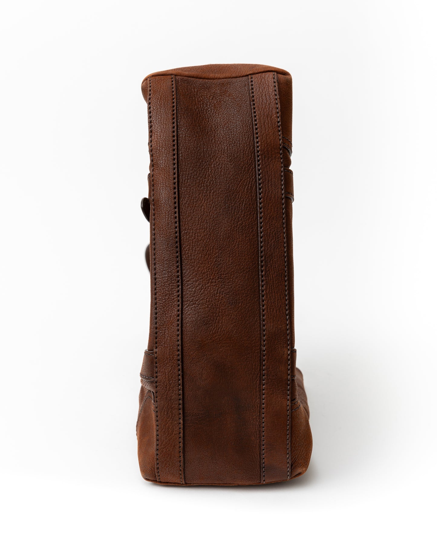 Prada Leather Brown Tote Bag