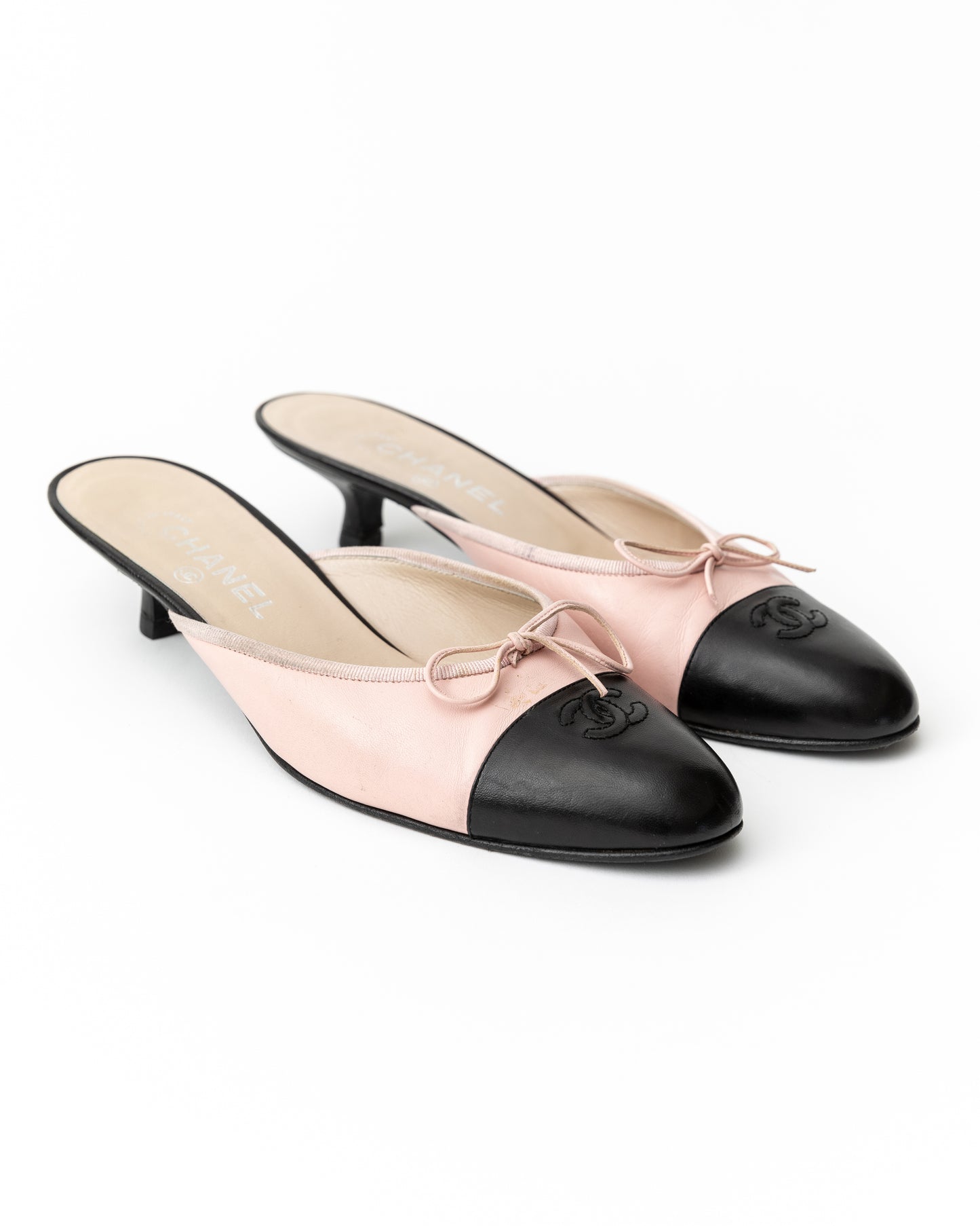 Chanel CC Pink Mules (41)