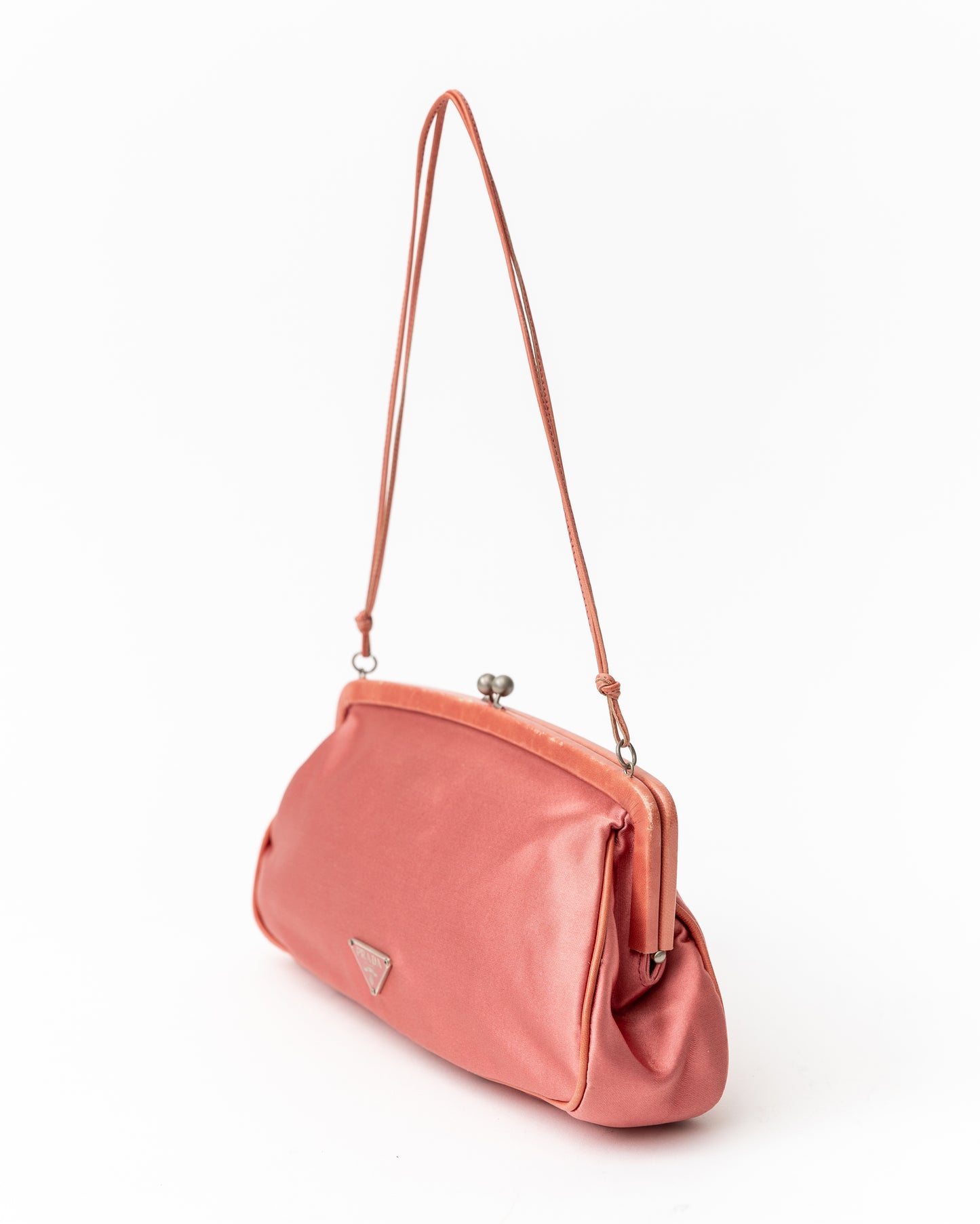 Prada Silk Kiss-lock Bag
