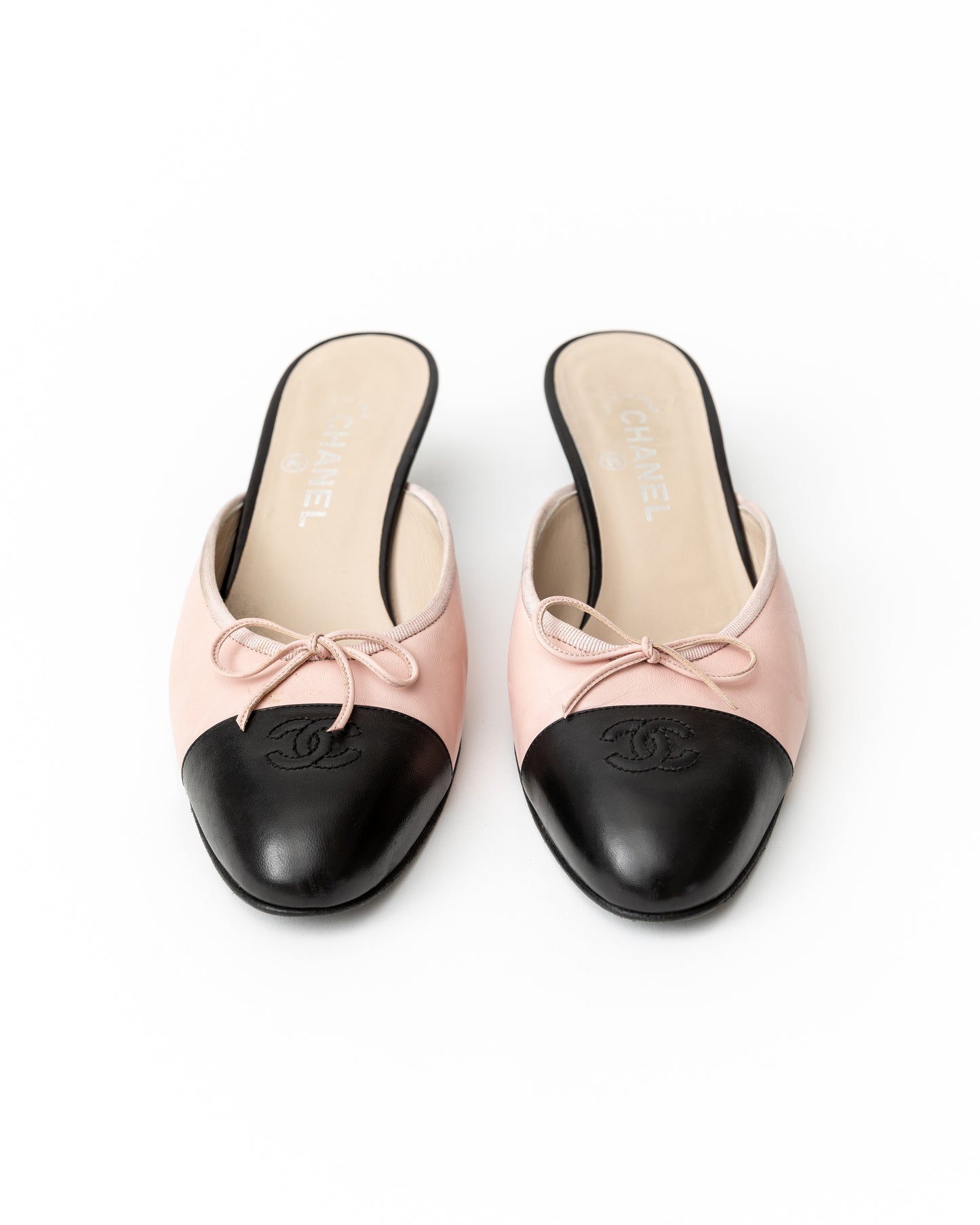 Chanel CC Pink Mules (41)