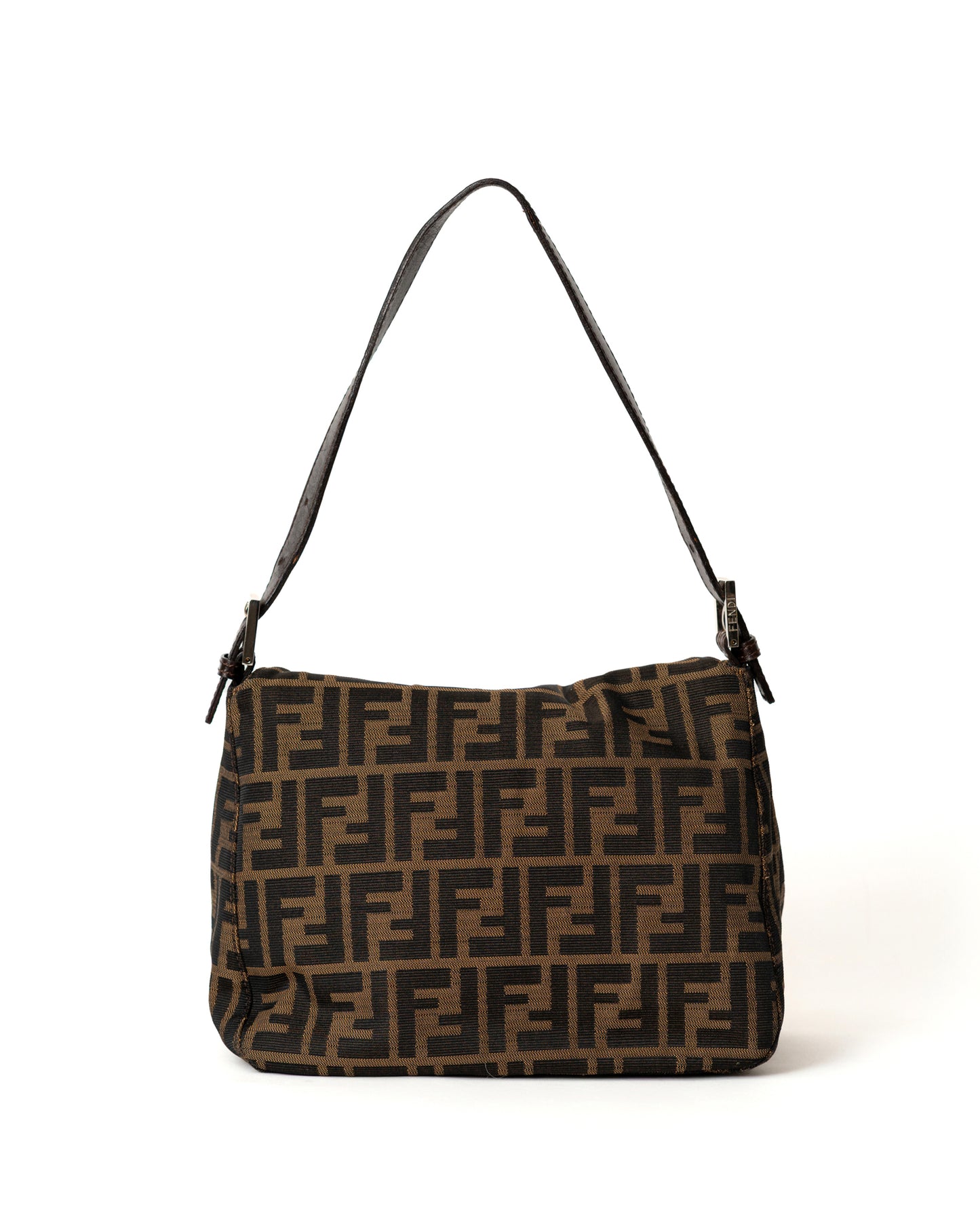 Fendi Zucca Double Flap Bag