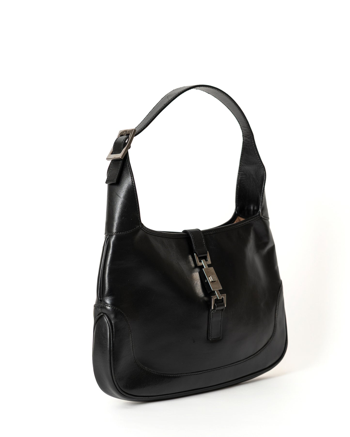 Gucci Jackie Black Leather Bag