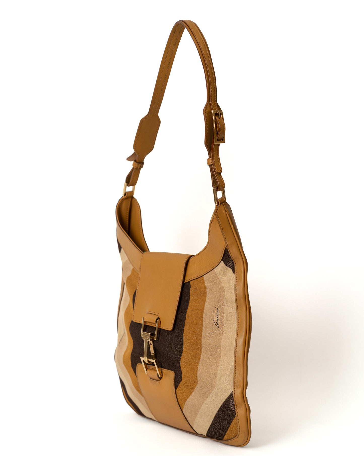 Gucci Printed Jackie Bag