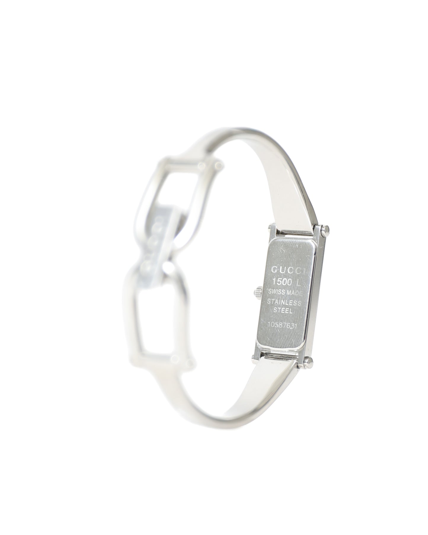 Gucci 1500 Horsebit Silver Watch