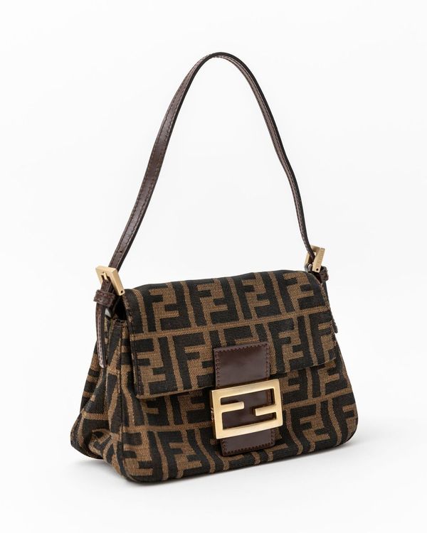 Fendi Zucca Mini Baguette