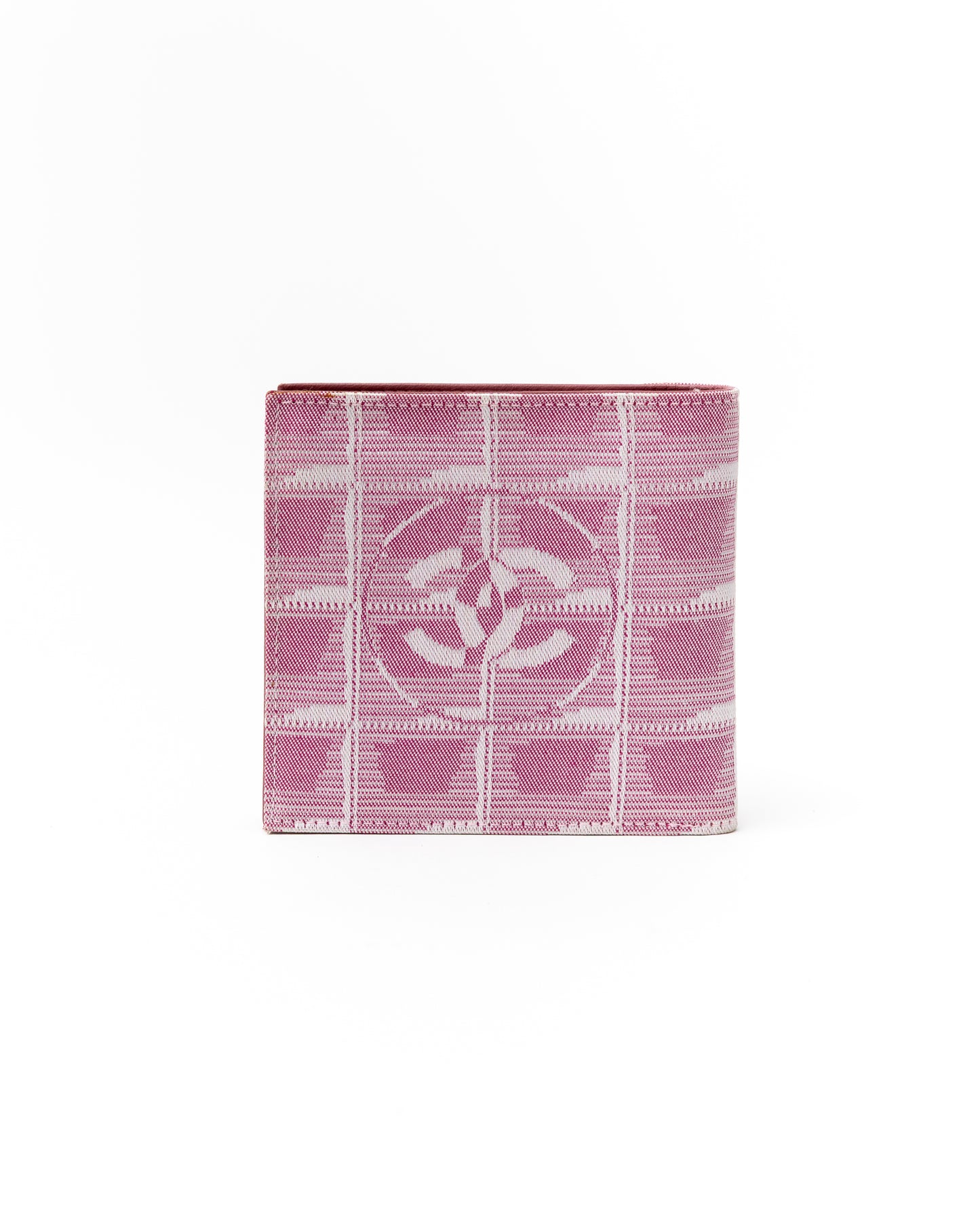 Chanel CC Logo Pink Wallet
