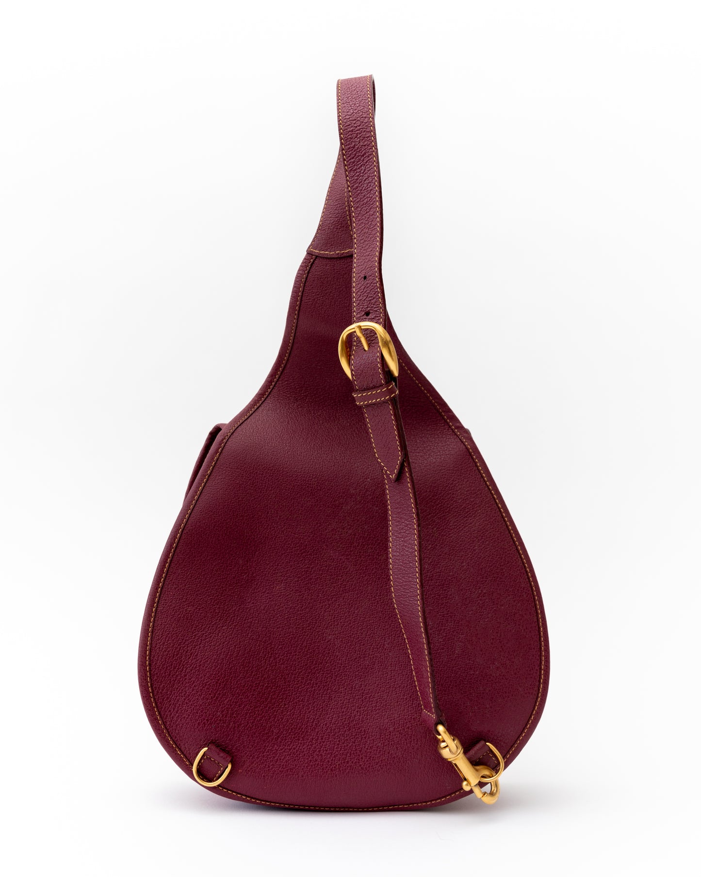 Gucci Horsebit Suede Slingback Bag