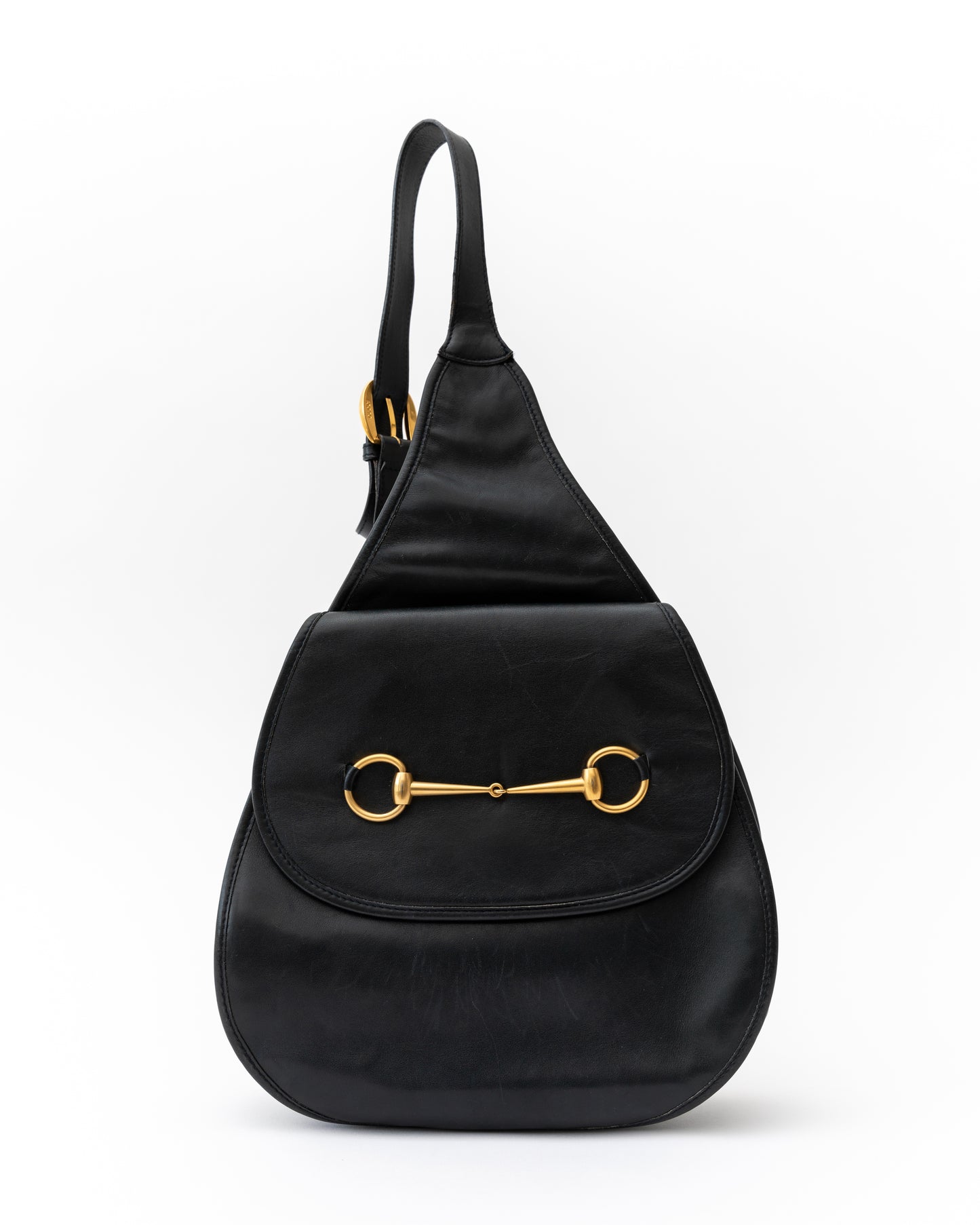 Gucci Horsebit Leather Slingback Bag