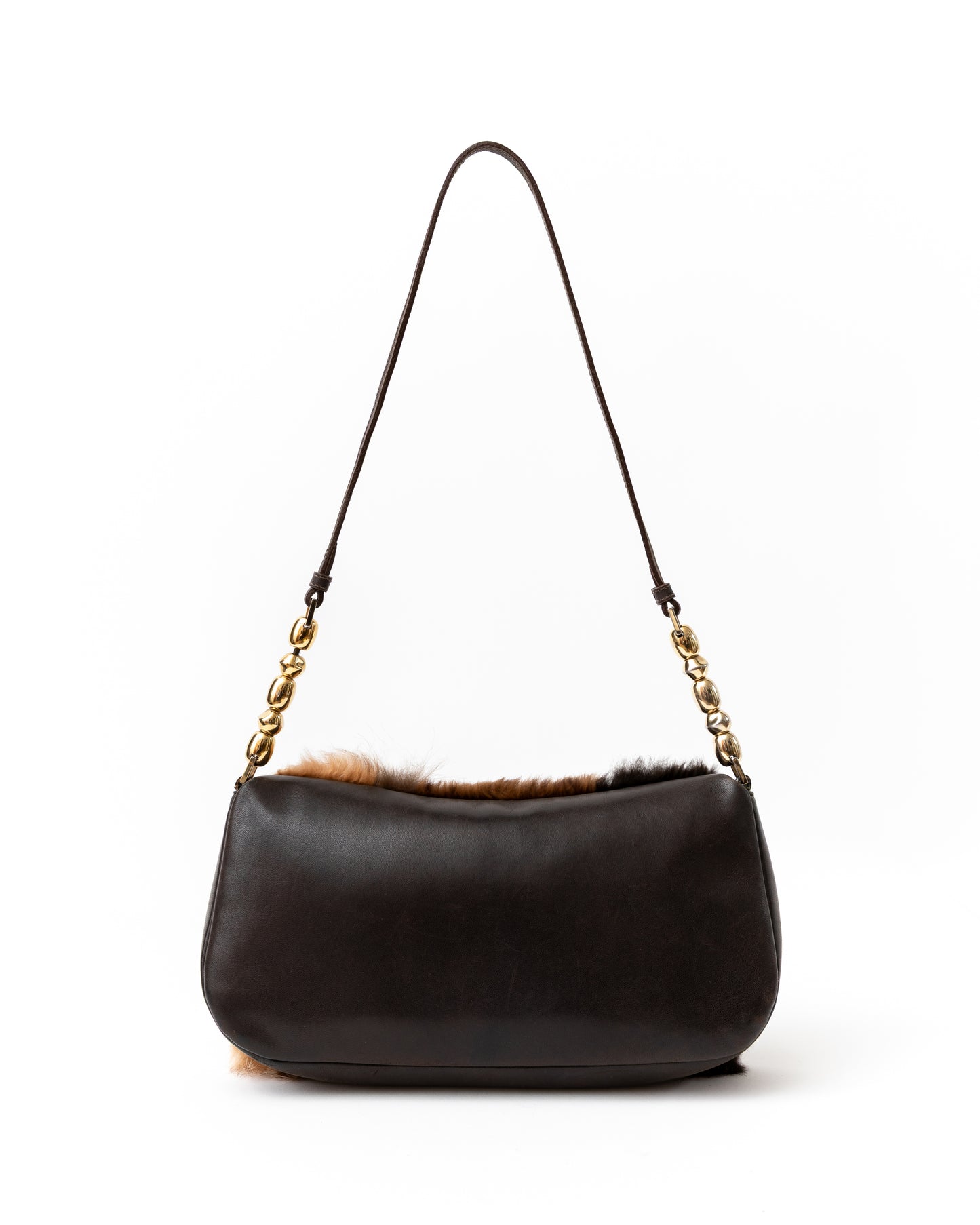 RARE Christian Dior Fur Malice Shoulder Bag