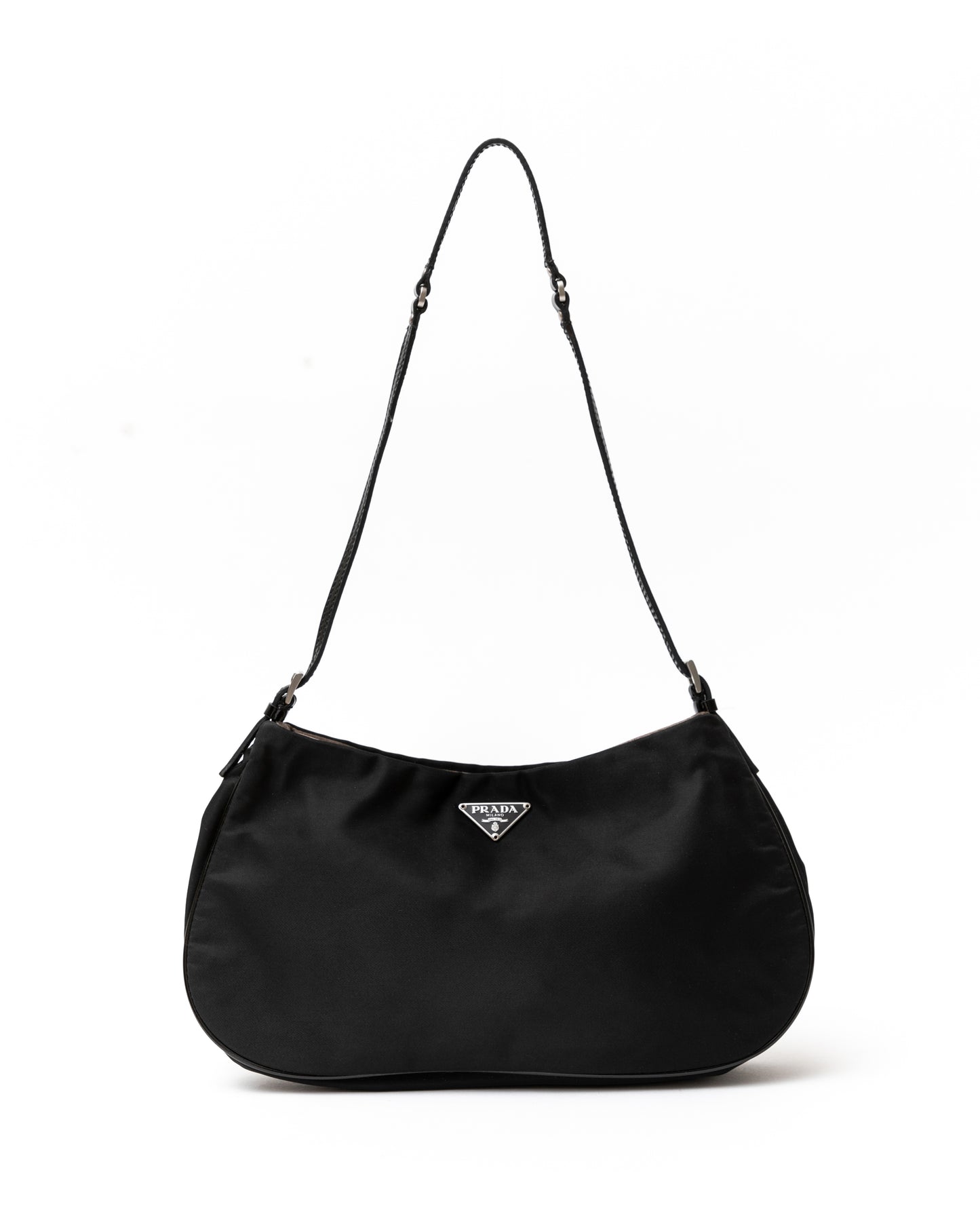 Prada Nylon Cleo Shoulder Bag