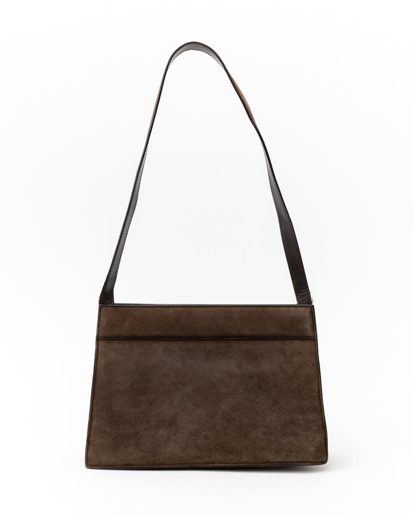 Gucci Brown Suede Shoulder Bag