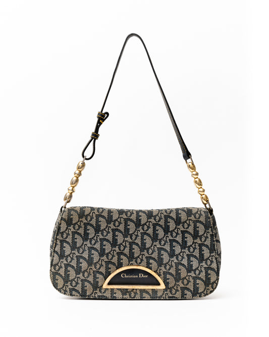 RARE Christian Dior Monogram Shoulder Bag