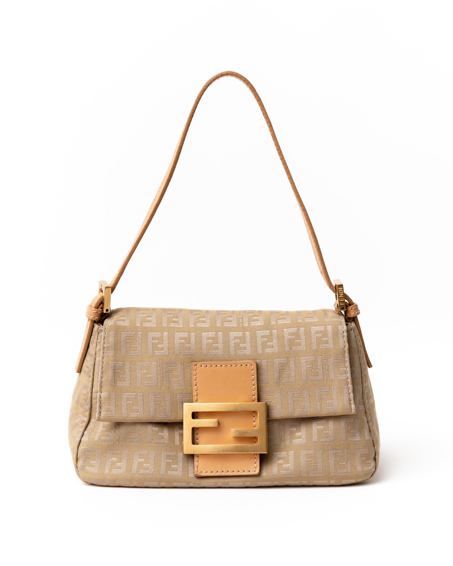 Fendi Mini Mamma Zucchino Baguette GHW