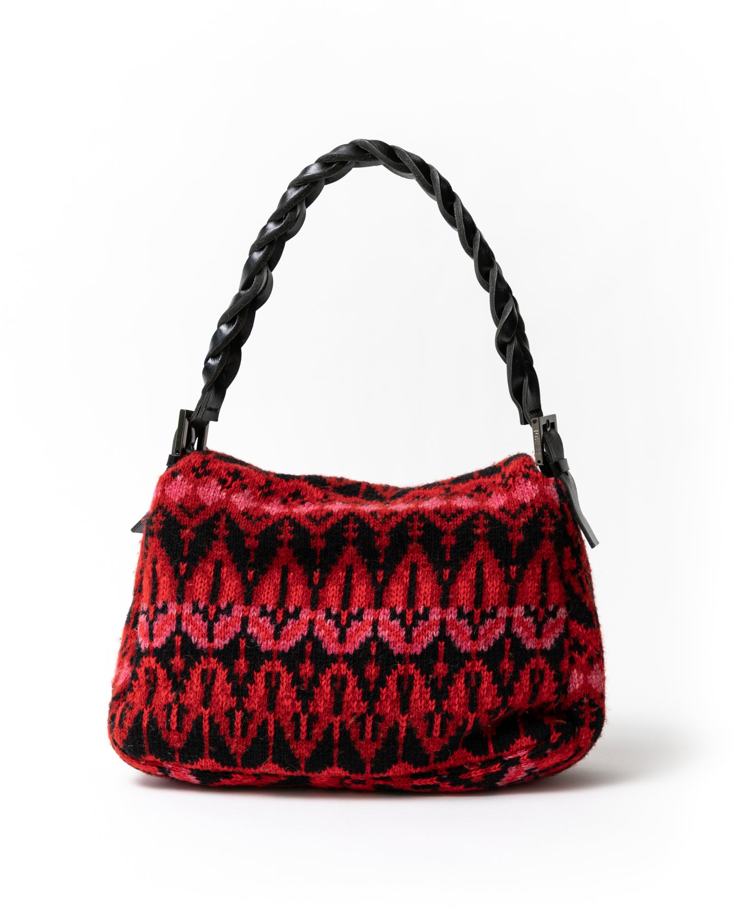 Fendi Woven Knit Mama Baguette in Multicolor