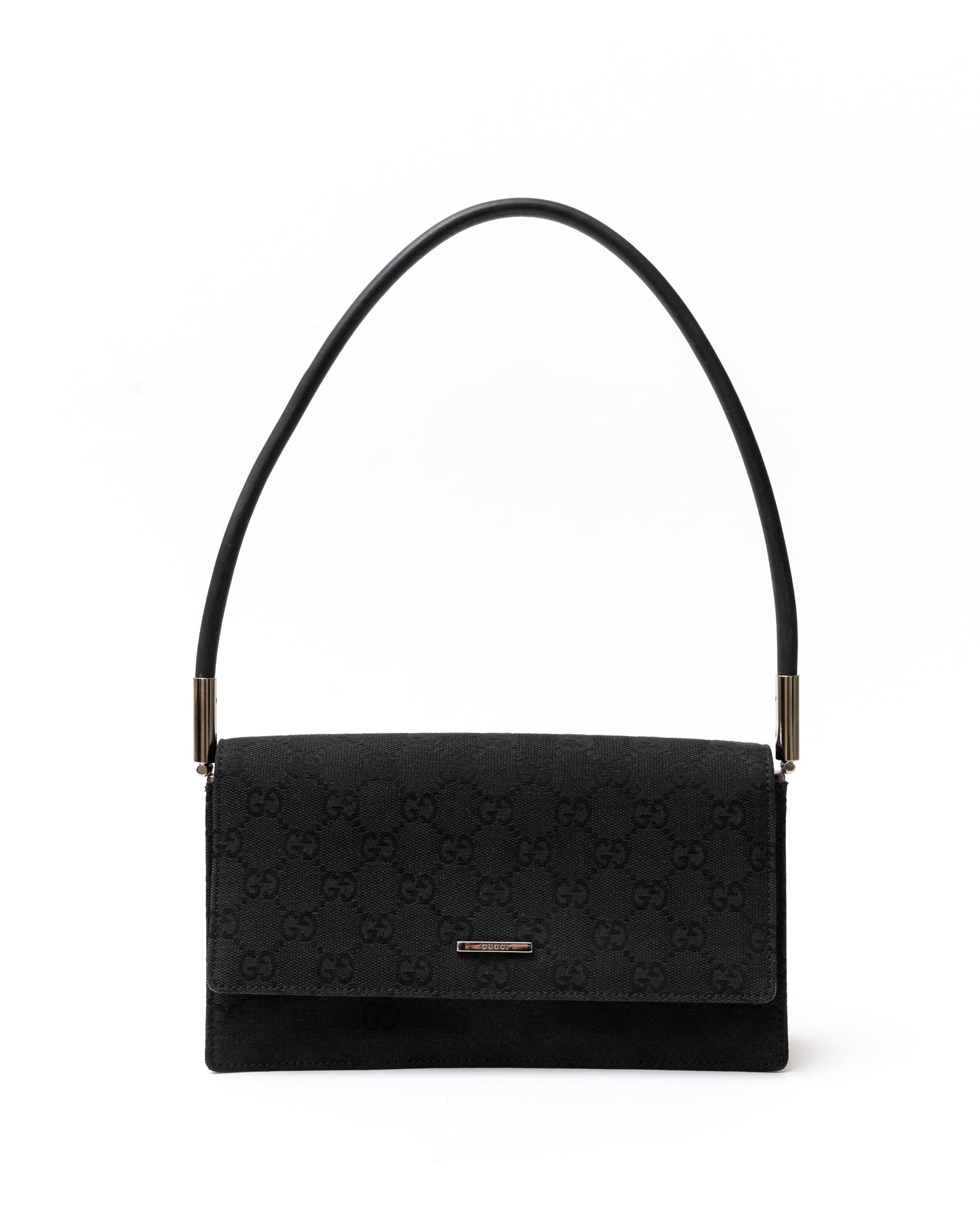 Gucci Black Monogram Pochette