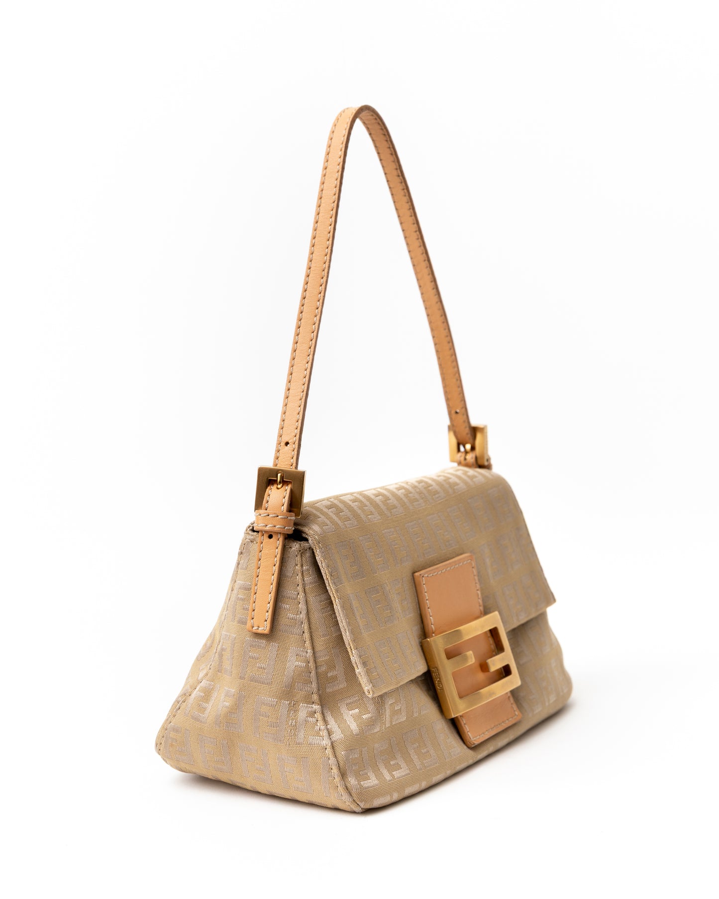 Fendi Mini Mamma Zucchino Baguette GHW