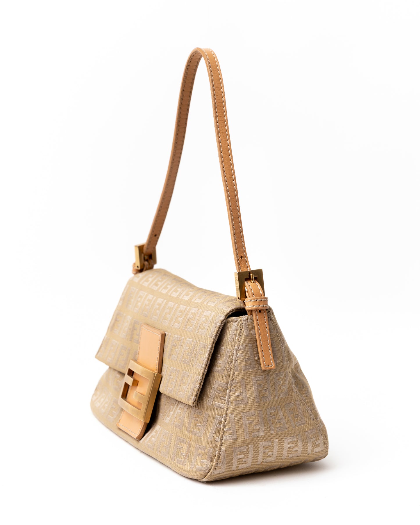 Fendi Mini Mamma Zucchino Baguette GHW