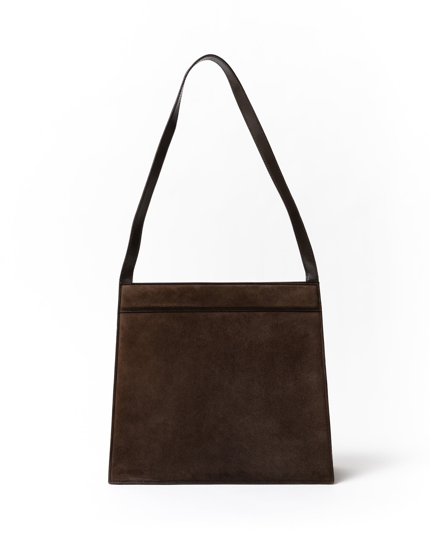 Gucci Brown Suede Shoulder Bag