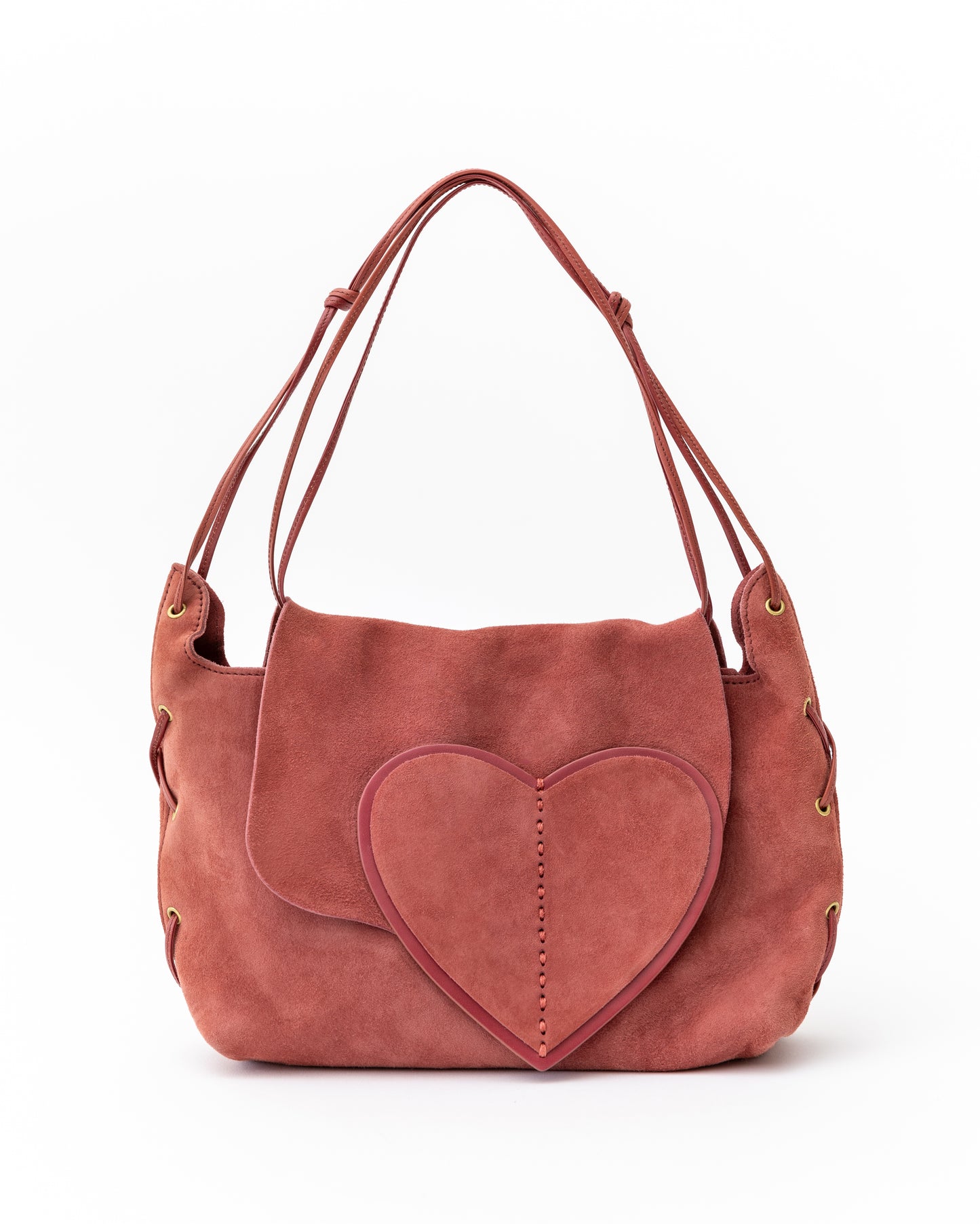 Gucci Suede Heart Bag