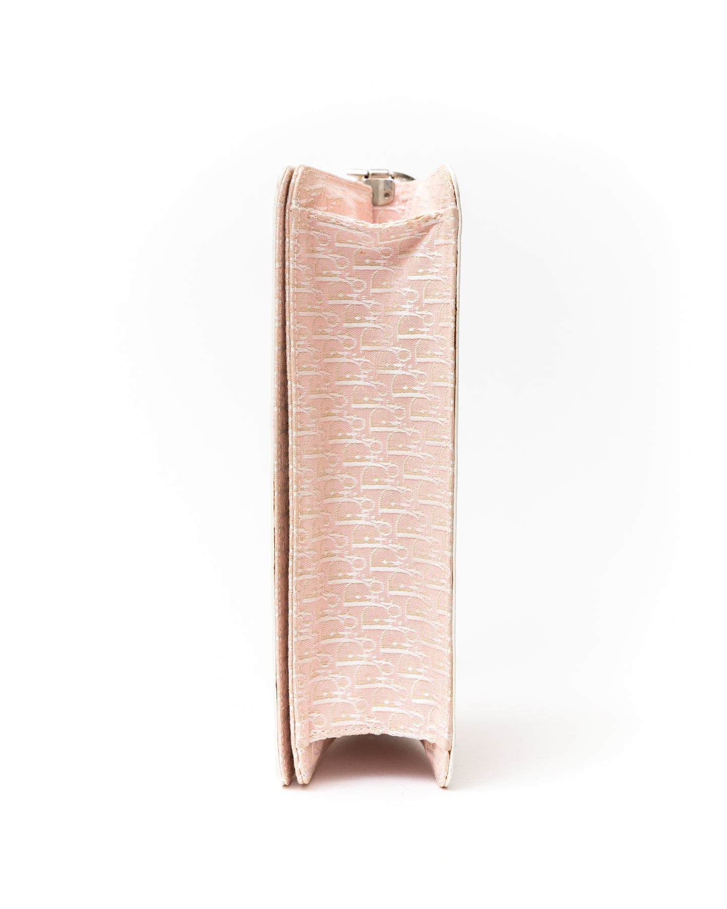 RARE Christian Dior Pink Monogram Pearl Shoulder Bag