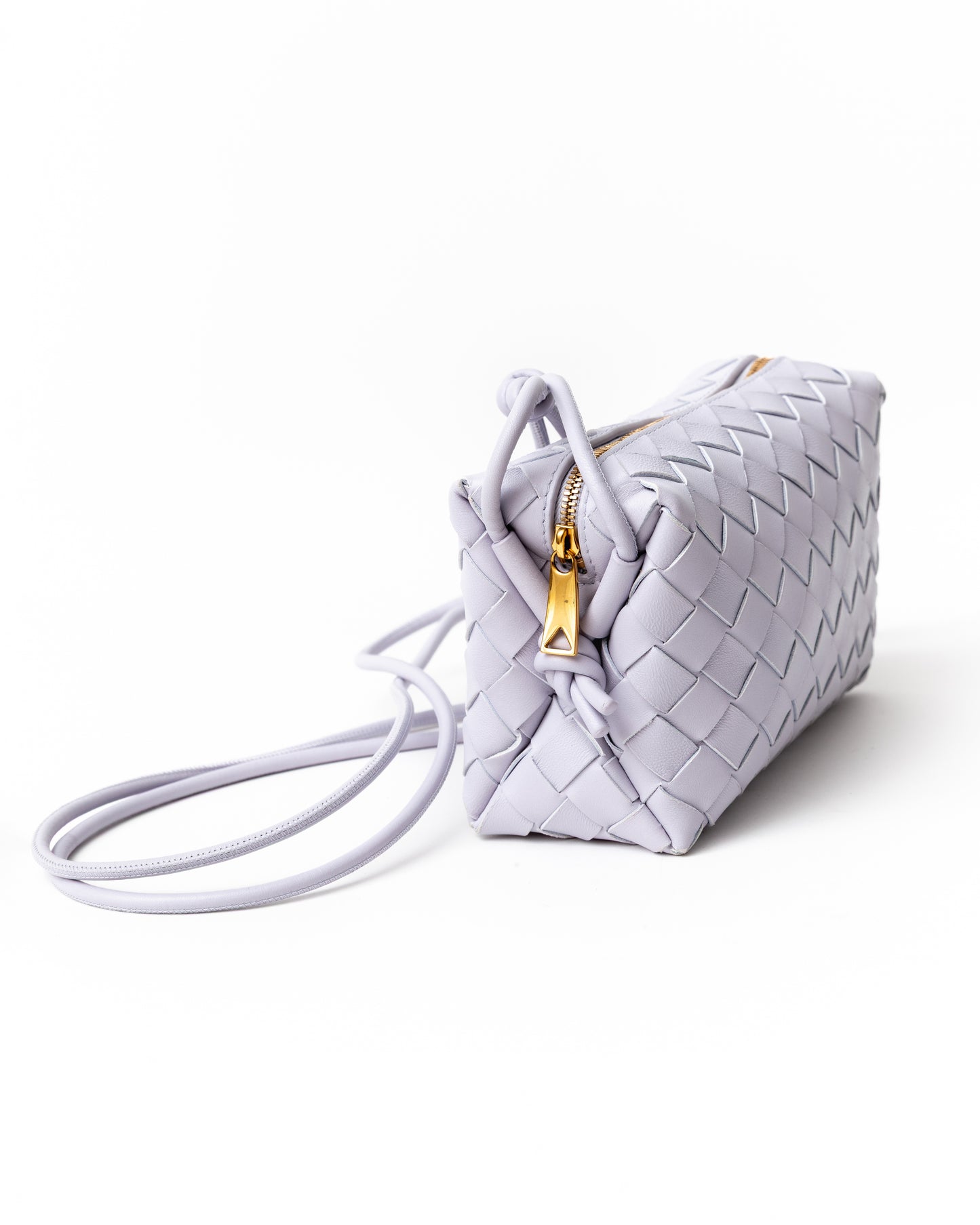 Bottega Veneta Nappa Intrecciato Mini Loop Camera Bag