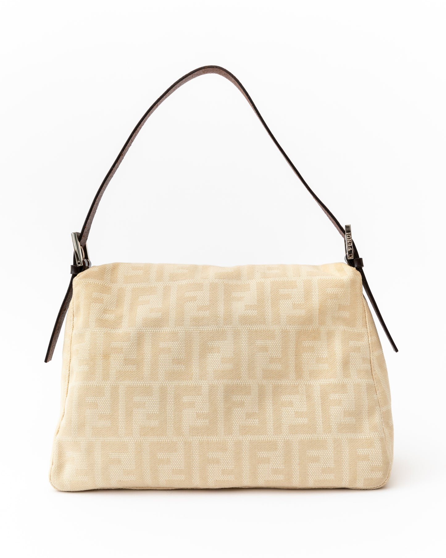 Fendi Zucca Mama Cream Baguette