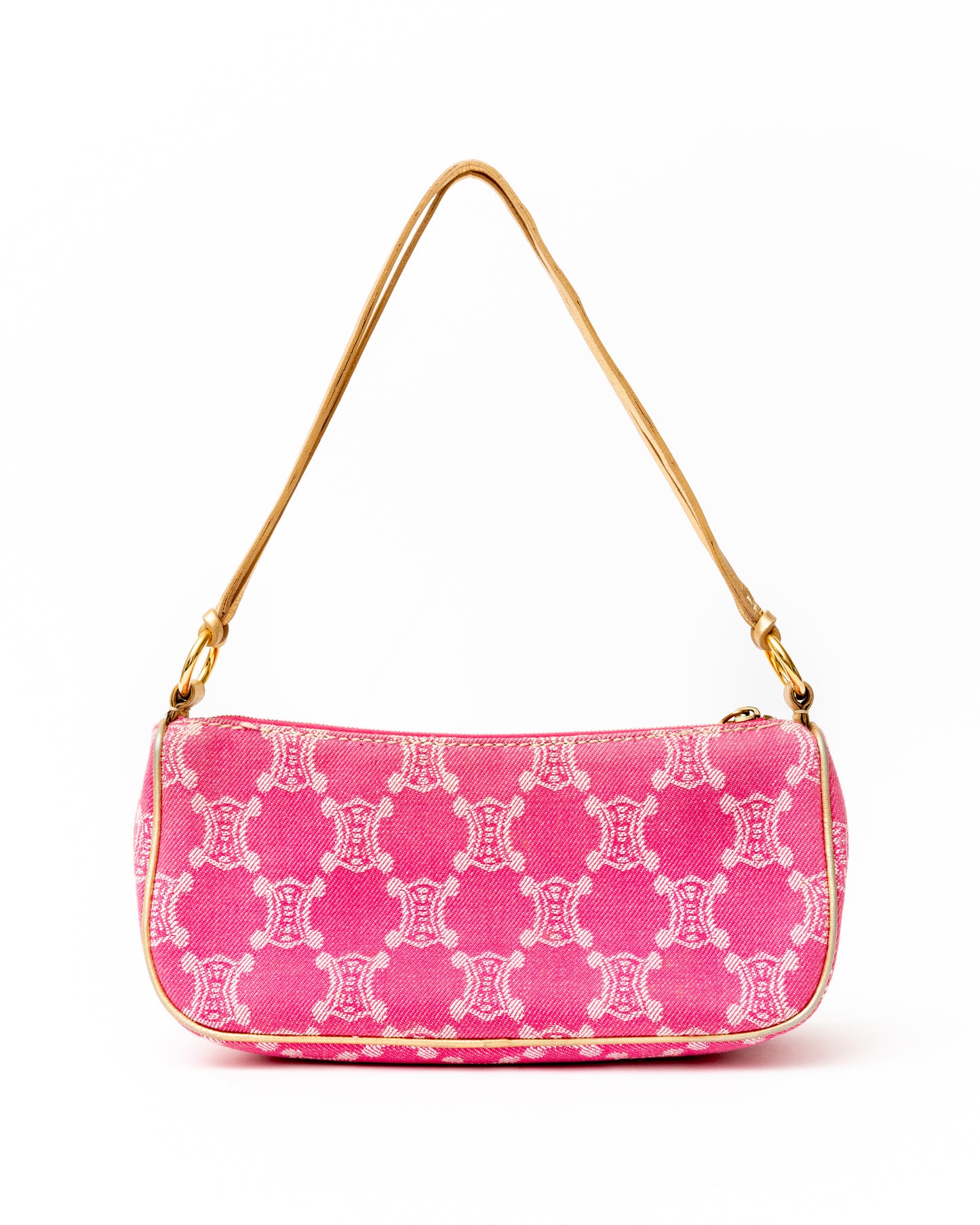 Celine Triomph Pink Shoulder Bag