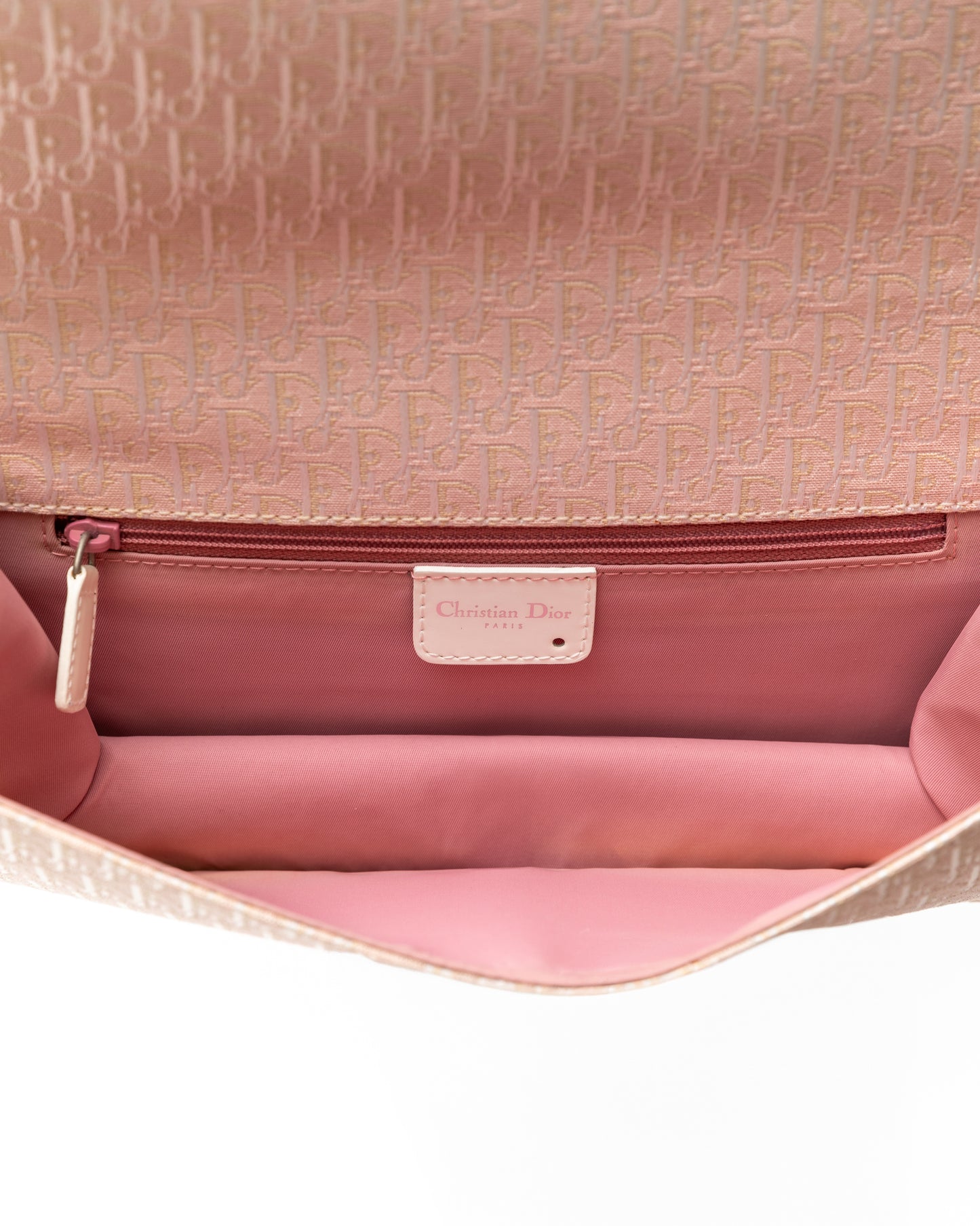 RARE Christian Dior Pearl Charm Monogram Shoulder Bag