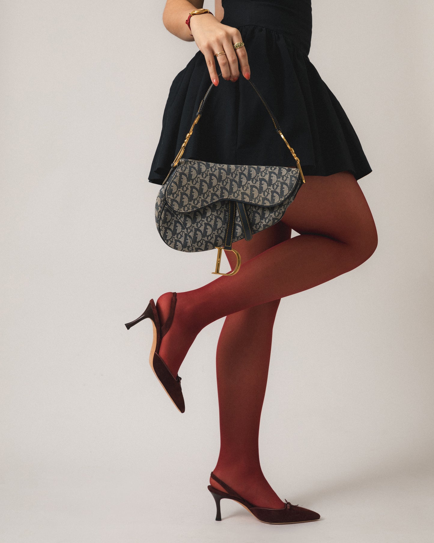 Christian Dior Monogram Saddle Bag