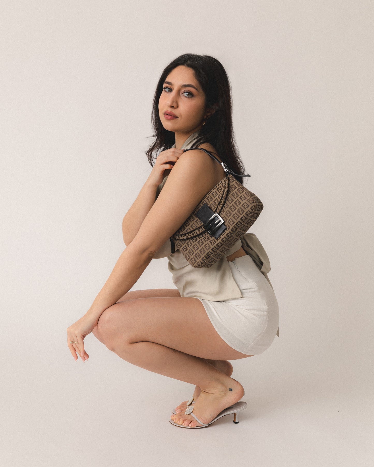 Fendi Zucchino Baguette