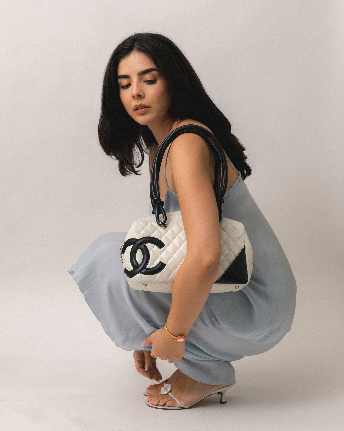 Chanel Cambon Leather Shoulder Bag