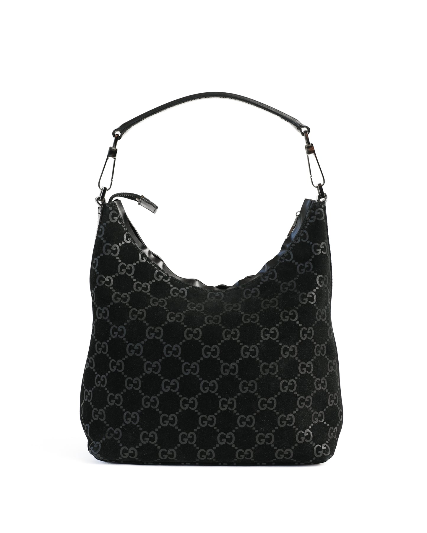 Gucci Tom Ford Hook Black Suede Bag