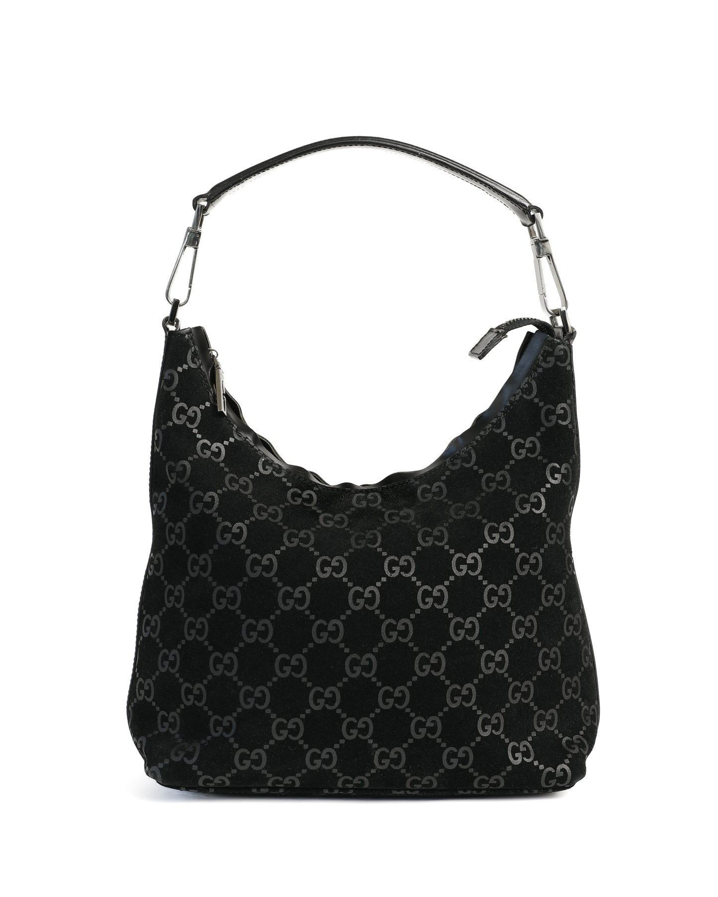Gucci Tom Ford Hook Black Suede Bag