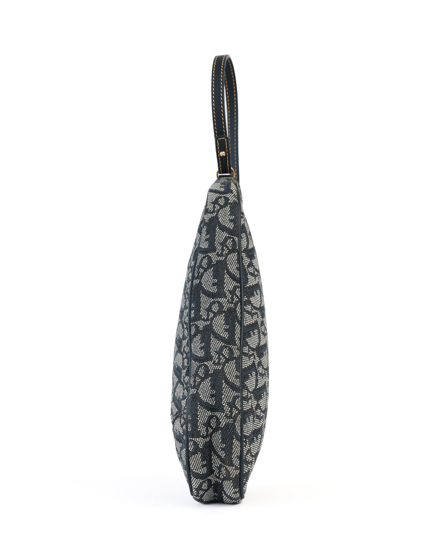 Christian Dior Blue Trotter Saddle Bag